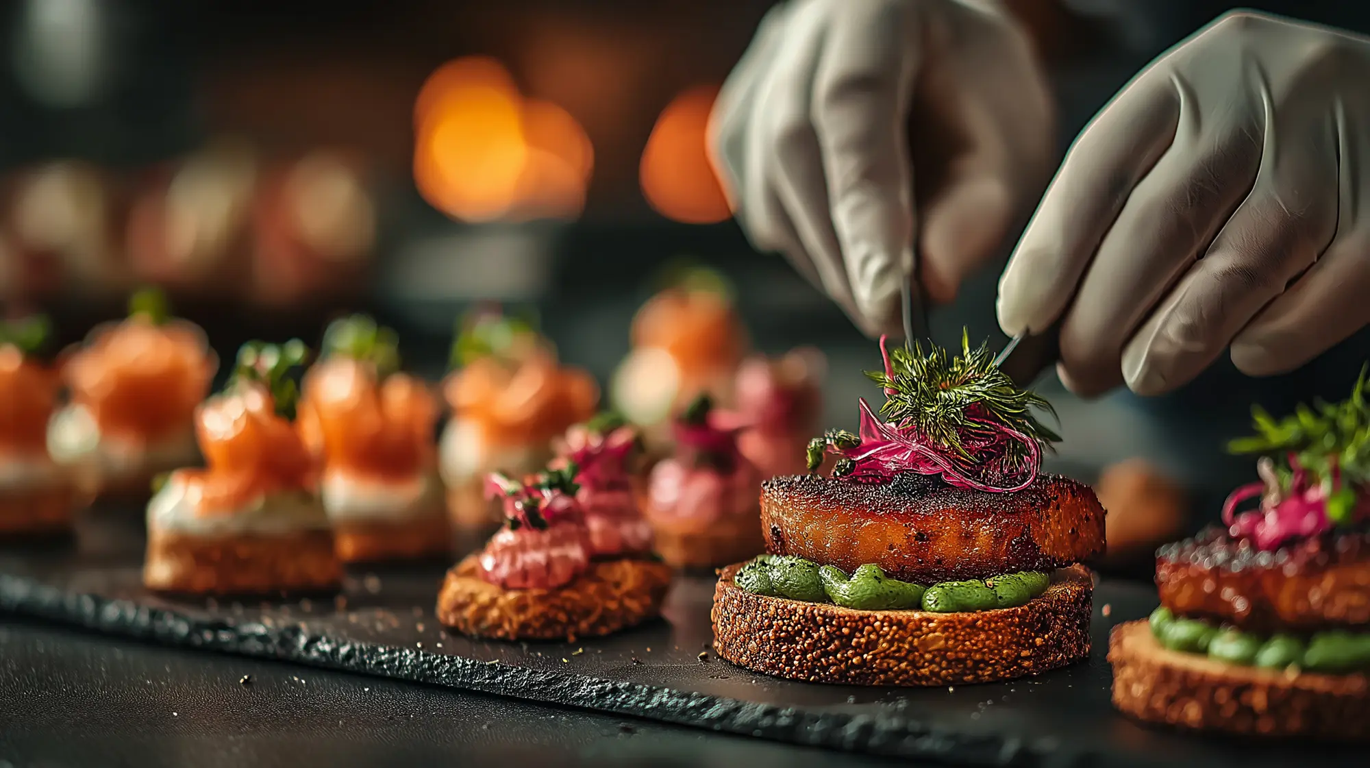 Exquisite Fingerfood-Kreationen