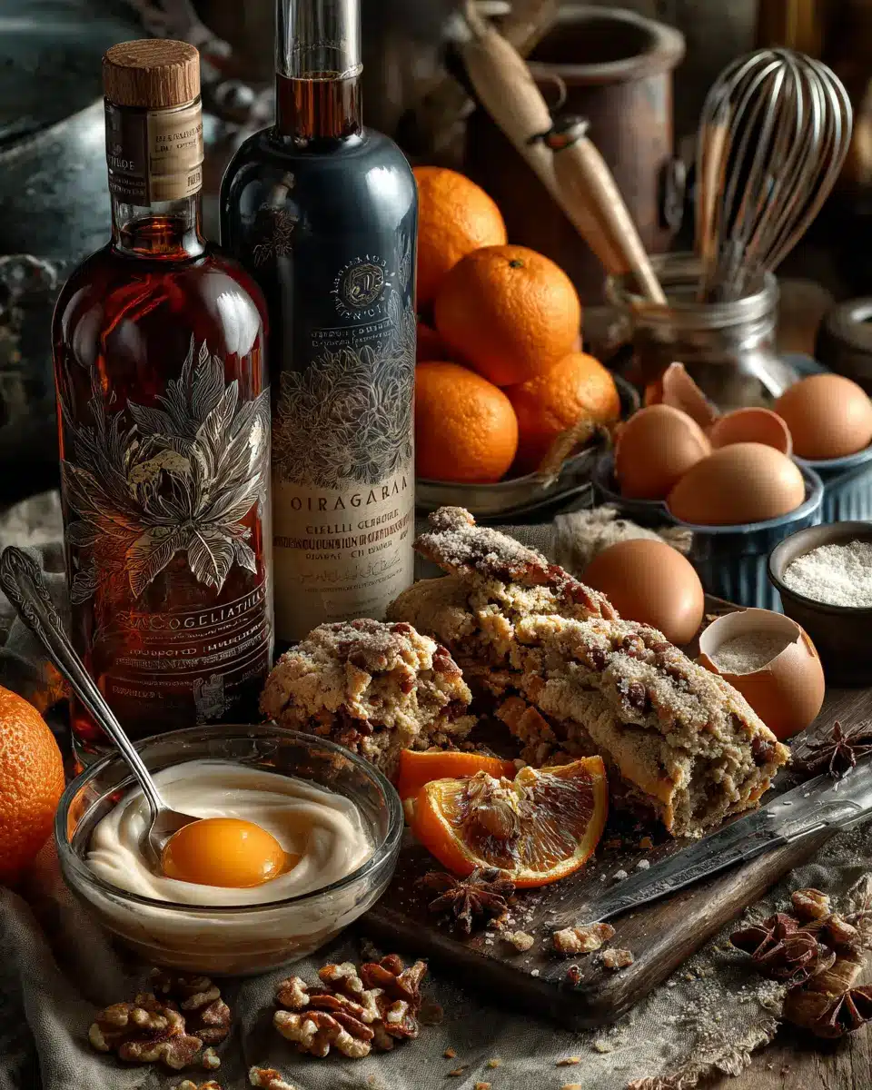 Weintrauben-Dessert mit Cookies