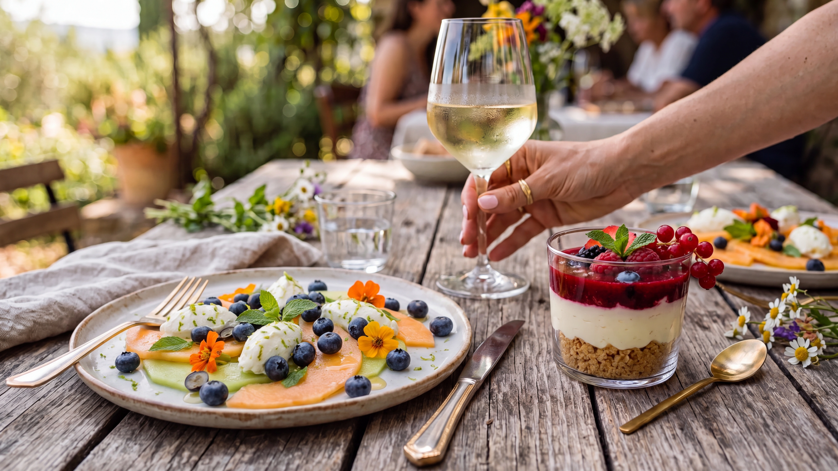 Sommerliche Dessert Träume