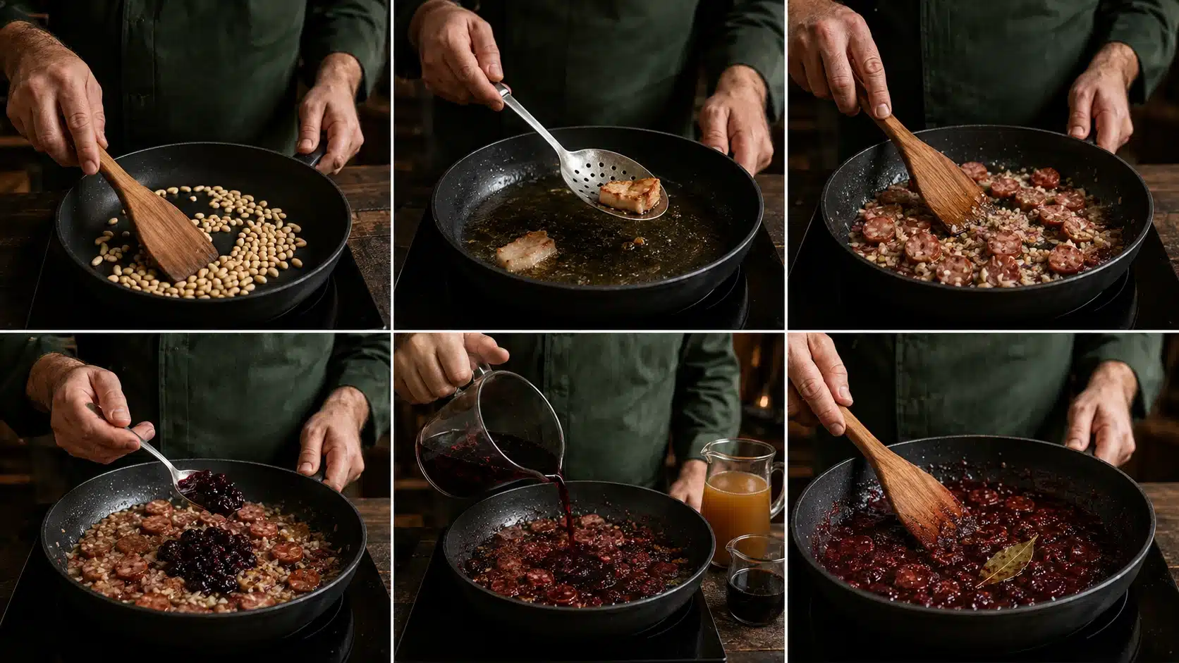 Step 5 – Beeren mit herzhaftem Tiefgang